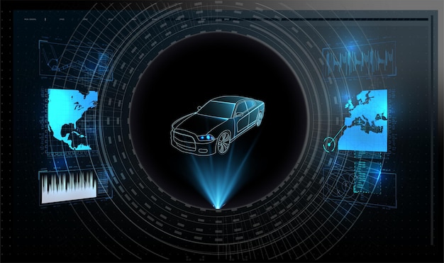 Auto auto service mechanismen auto's auto service ux dashboard car service