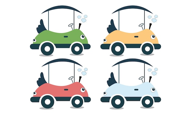 Auto car craft design illustrazione auto car vector illustration