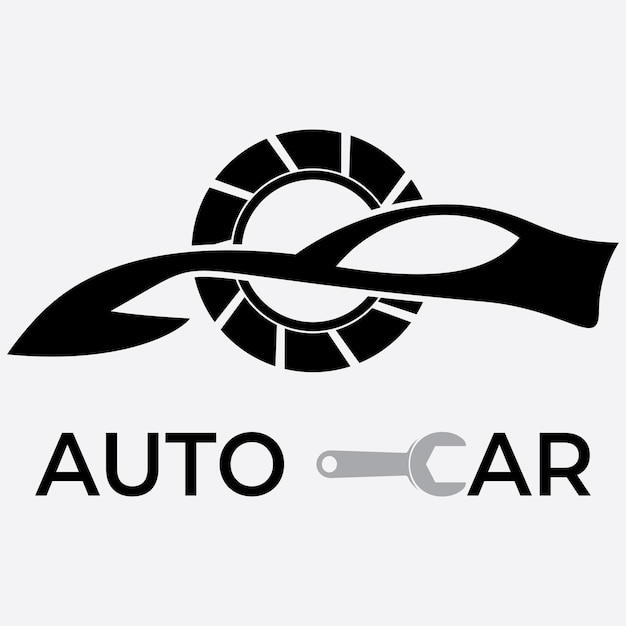 Авто автомобиль логотип шаблон векторные иллюстрации дизайн иконок