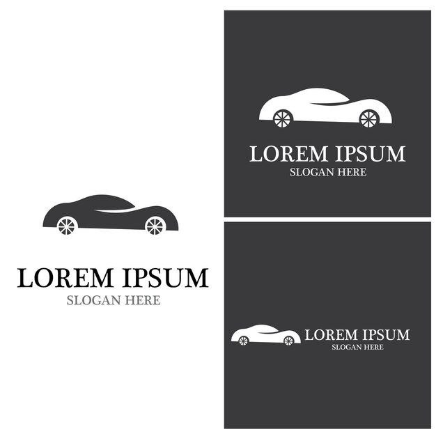 Auto car Logo Template vector