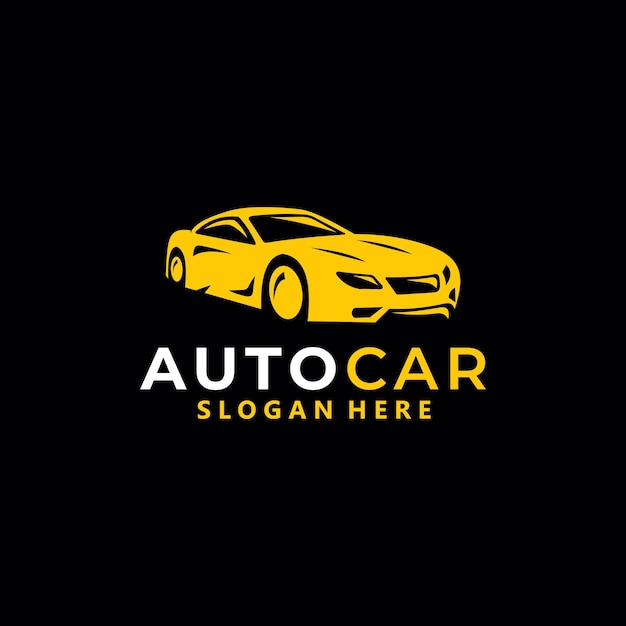 Auto car logo vector design template