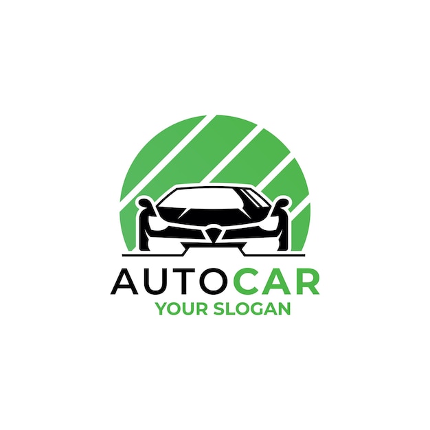 Auto car logo vector design template