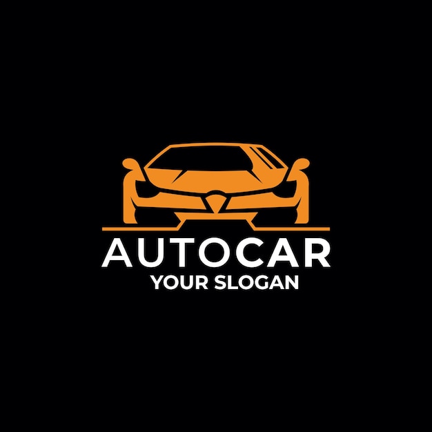 Auto car logo vector design template