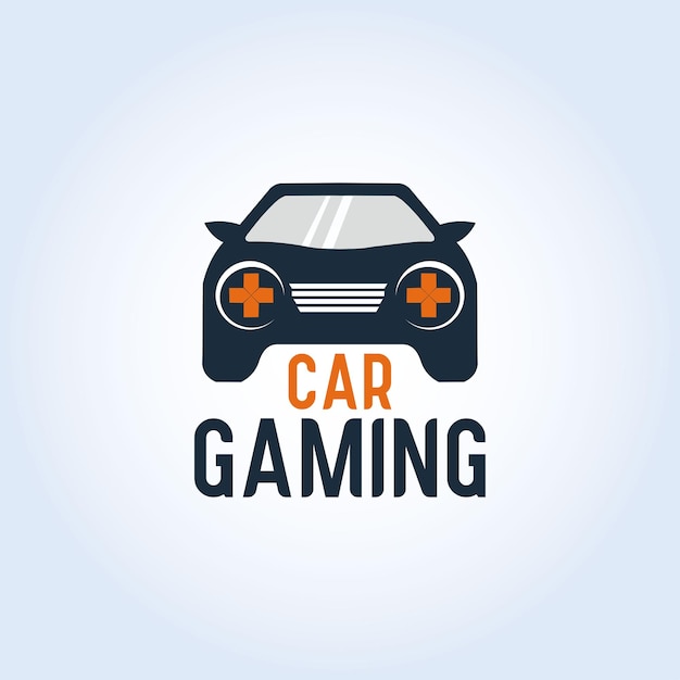Auto Gaming logo Vector ontwerp
