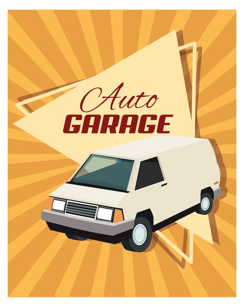 Auto garage car