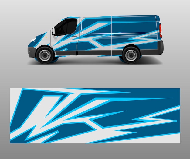 Auto grafische abstracte streep ontwerpen vector abstracte lijnen ontwerpconcept voor vrachtwagens en voertuigen van graphics vinyl wrap
