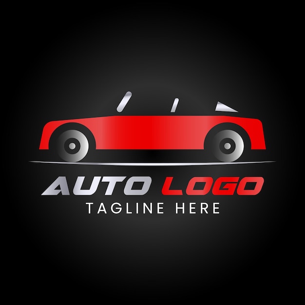 Vector auto illustratie logo vector gratis download