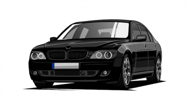 Vector auto illustratie