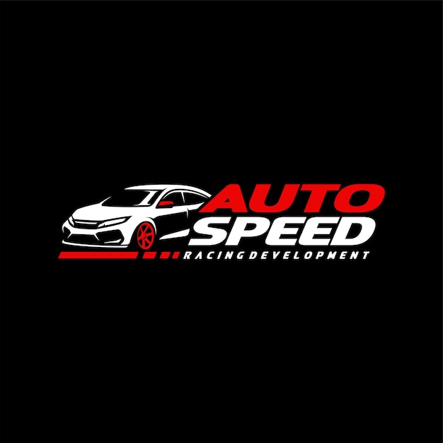 Auto-logo-concept, kant-en-klaar logo