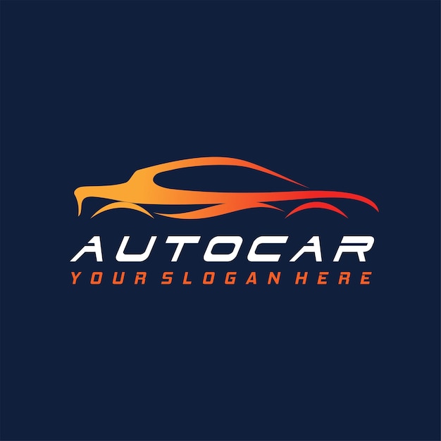 Auto logo vector illustratie automotive logo concept met moderne stijl