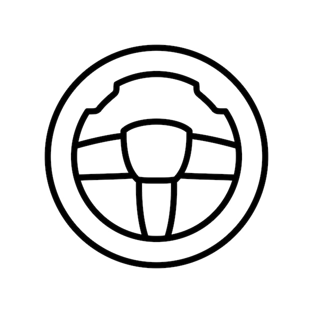 Auto pictogram Stuurwiel pictogram