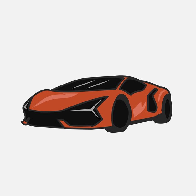 Vector auto platte pictogram png