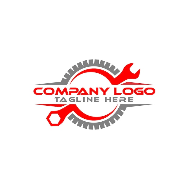 Vector auto repair automotive logo template