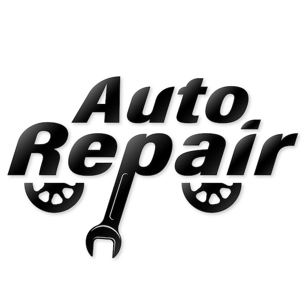 Vector auto reparatie symbool voor service