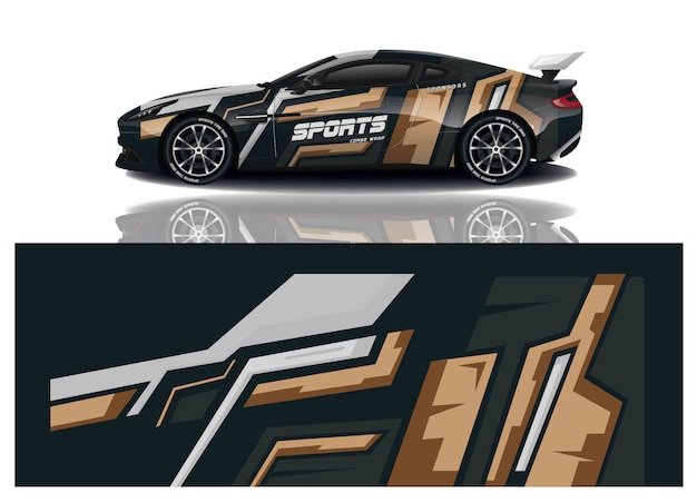 auto sport sticker wrap