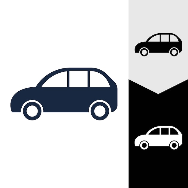 Auto vector illustratie pictogram ontwerp