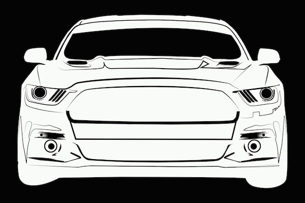 auto vector illustratie