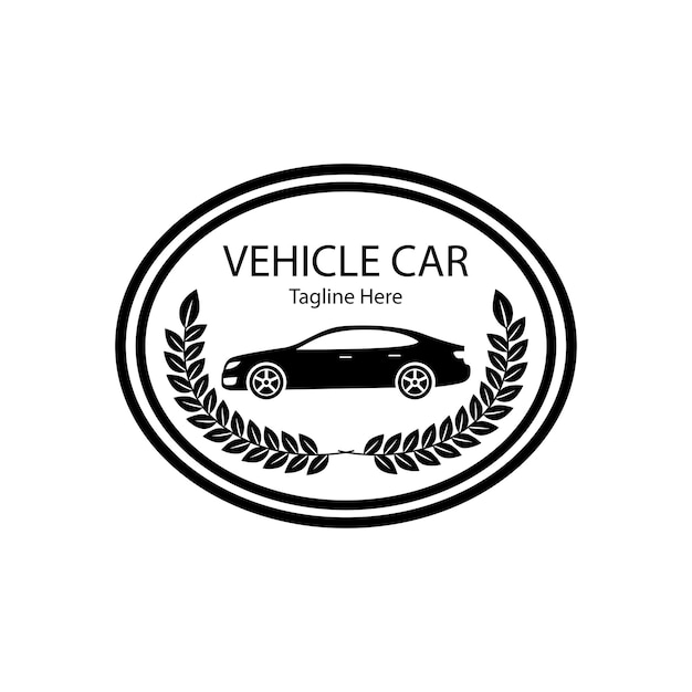 Vector auto and vehicle repair service logo