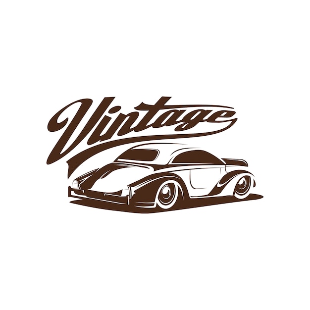 Vector auto vintage ontwerp