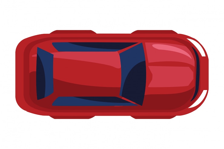 Vector auto voertuig vervoer pictogram cartoon