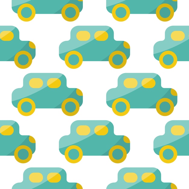 auto vrachtwagen speelgoed kinderdag patroon textiel