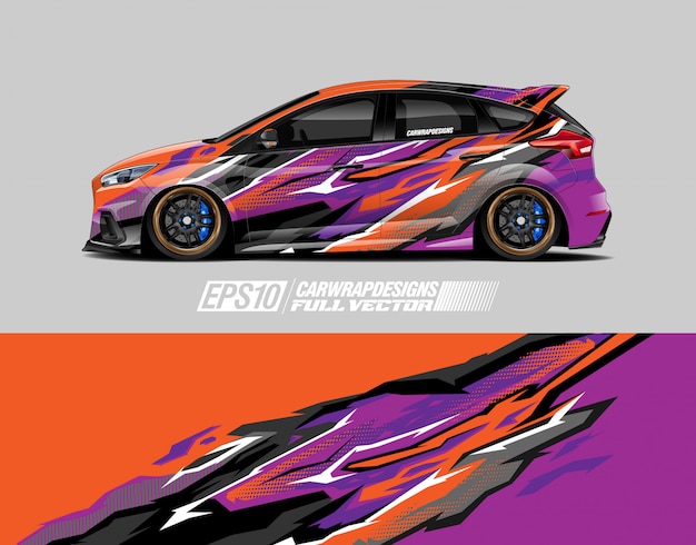 Auto wrap decal ontwerpen