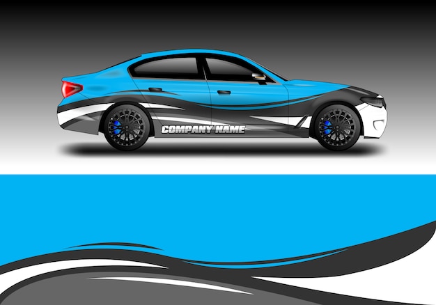 Auto wrap ontwerpen vector