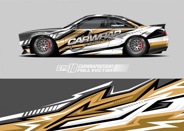 Auto wrap sticker ontwerp