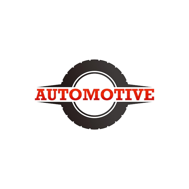 Autoband Logo Template Design Vector, embleem, ontwerpconcept, creatief symbool, pictogram