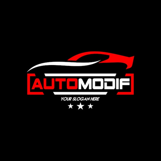 Vettore vettore di logo di autocar