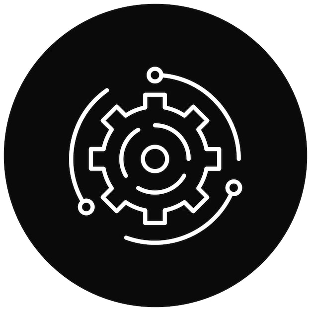 automate icon vector image can be used for productivity