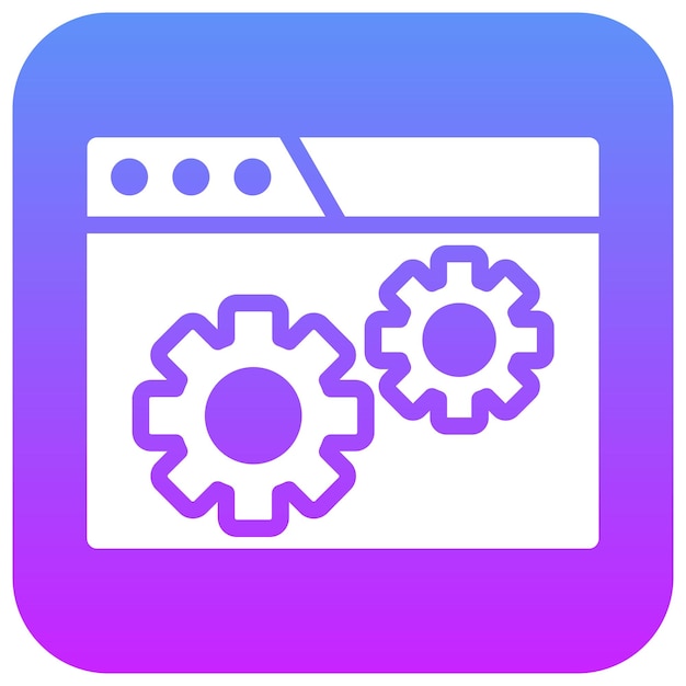 Automated Testing vector icon illustratie van Quality Assurance iconset