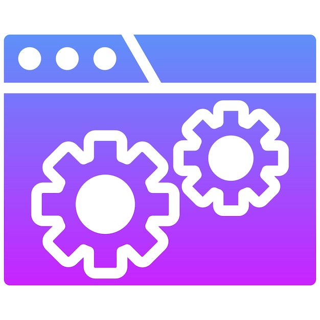 Automated Testing vector icon illustratie van Quality Assurance iconset