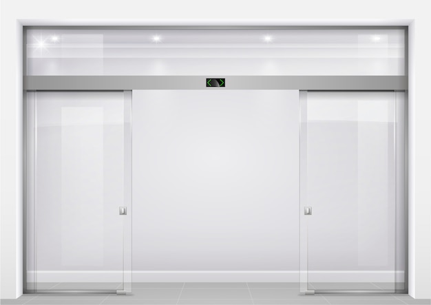 Vector automatic glass doors