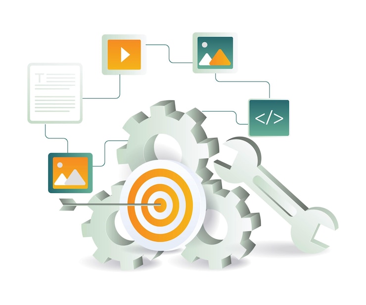 Vector automatic network target to grow business