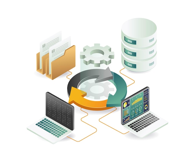 automatic rotation of network technology servers