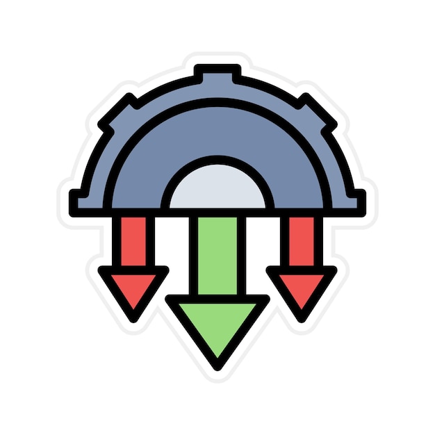 Automation Drawbacks icon vector image Can be used for Cyberpunk