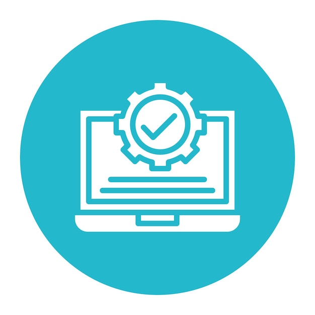 Automation icon vector afbeelding Kan worden gebruikt voor Business Analytics