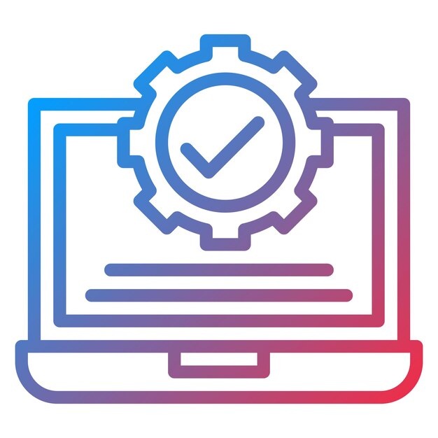 Automation icon vector afbeelding Kan worden gebruikt voor Business Analytics