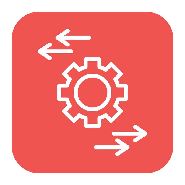 Automation icon vector afbeelding Kan worden gebruikt voor Game Development