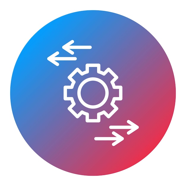 Automation icon vector afbeelding Kan worden gebruikt voor Game Development