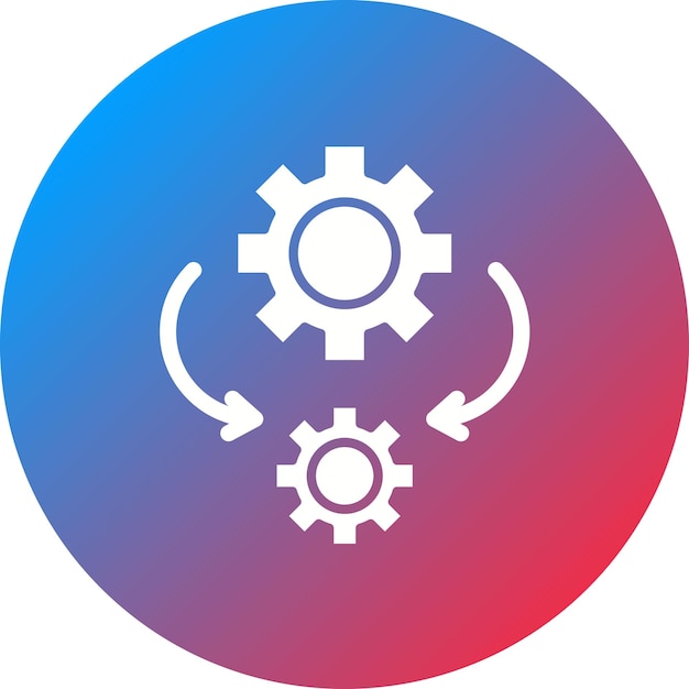 Automation icon vector afbeelding Kan worden gebruikt voor No Code