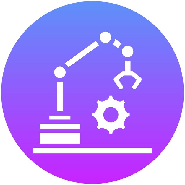 Automation vector icoontje illustratie van Robotics icoonset