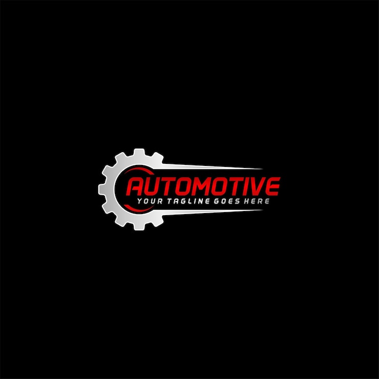 Vector automobiel autoservices en accessoires symbool logo-ontwerp