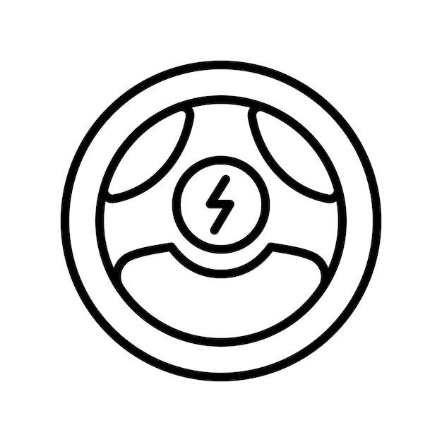 Automobile icon Steering Wheel Icon