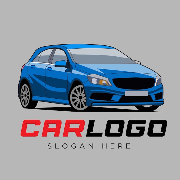 Automobile logo template illustration vector design