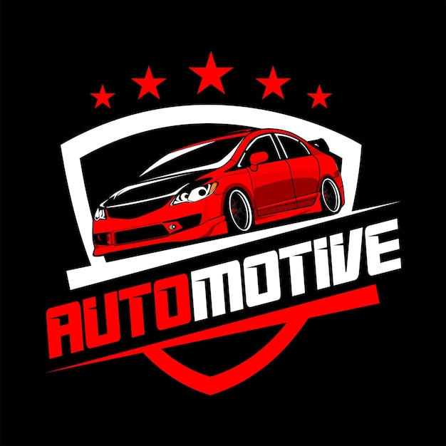 Automotive auto garage logo ontwerp