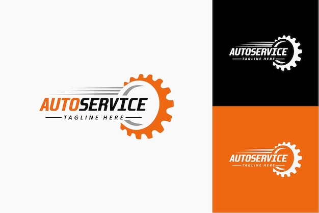 Automotive auto motorfiets Service Logo sjabloon