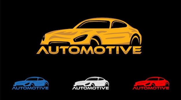 Automotive auto pictogram logo afbeeldingen vector service motor monteur snelheid snel front sport