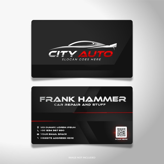 automotive business card